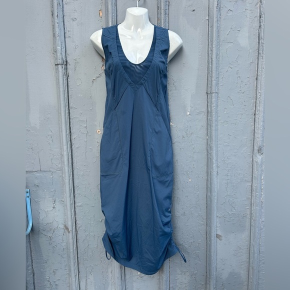 INDYEVA blue Liike Long Dress, Small - Picture 4 of 13